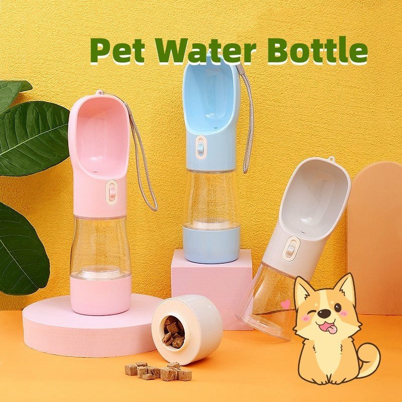 Bouteille d'eau pour chien, distributeur de nourriture, bol portable pour animaux de compagnie, voyage en extérieur, bols à eau pour chiens. - KaoKao