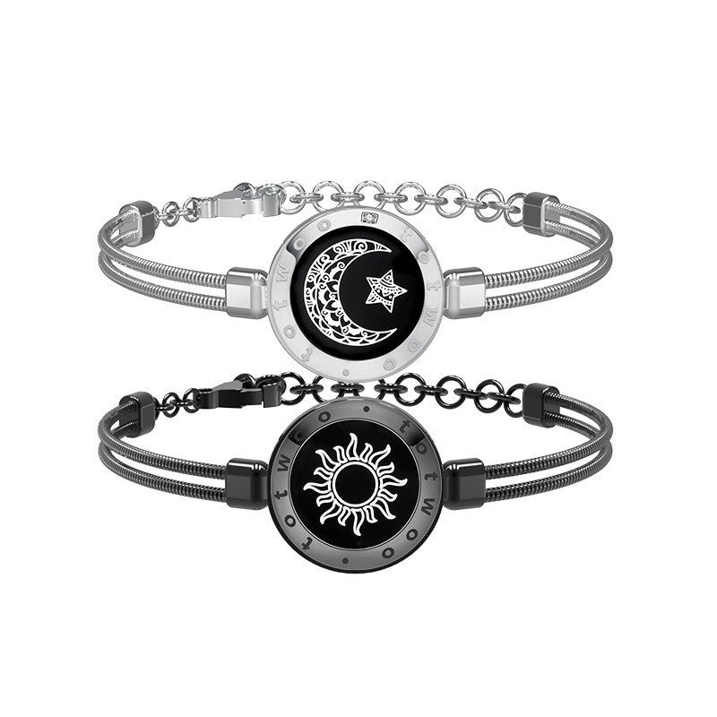 Bracelet intelligent de détection Sun - Moon pour couples - KaoKao