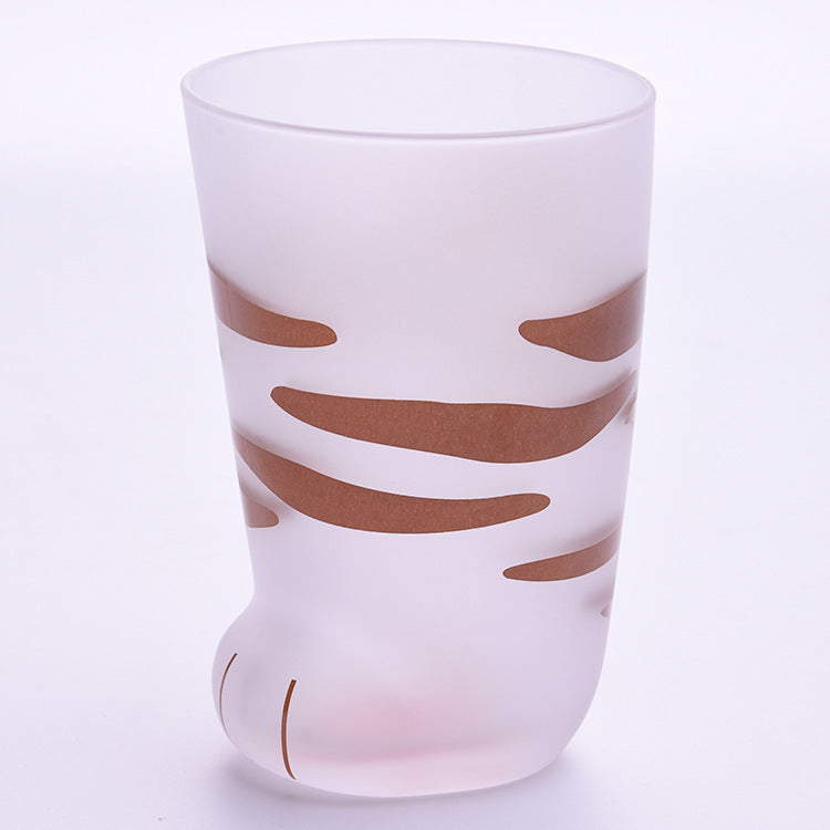 Tasse à café créative en verre avec pattes de chat et pattes de tigre pour bureau, tasse à café, personnalité, petit-déjeuner, lait, porcelaine, cadeau