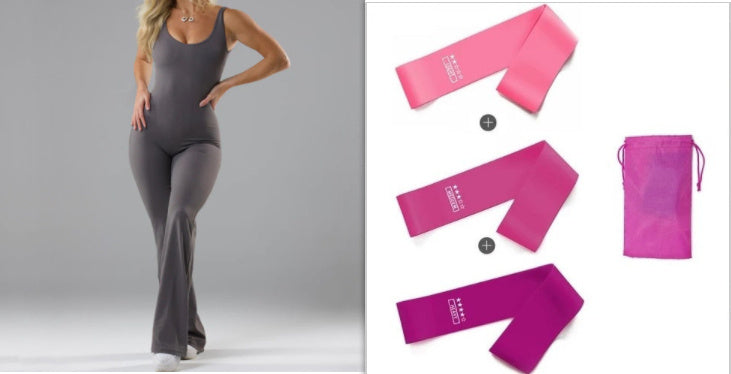 Combinaison Slim Fit Hip Raise Sexy Dos Nu Exercice Yoga Vêtements