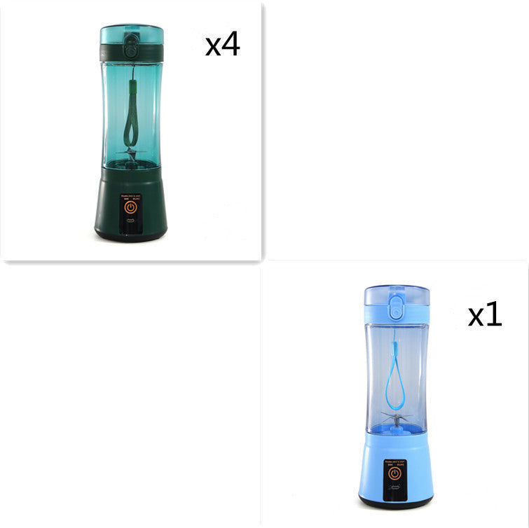 Extracteur de jus de fruits électrique portable sans fil, mixeur mini rechargeable par USB, machine à smoothie multifonction pour l'été, fournitures de cuisine.