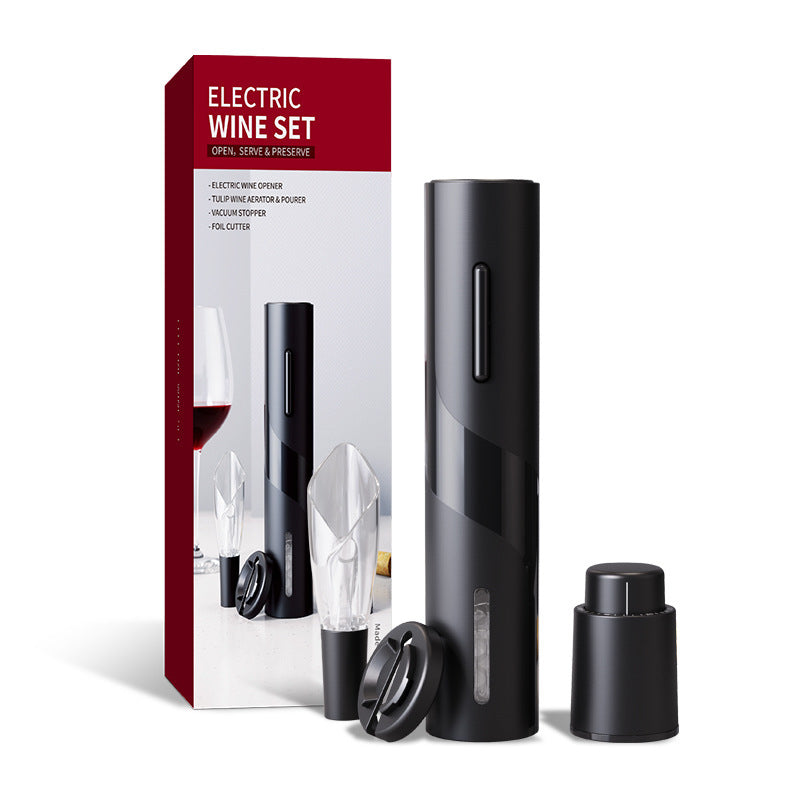 Ouvre-bouteille électronique Qier en plastique rechargeable par USB pour vin