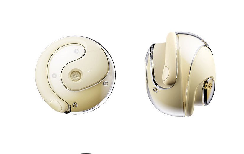 Casque d'écoute Bluetooth sans fil, design petite boule de noix de coco avec traduction AI Casque monté sur l'oreille - KaoKao