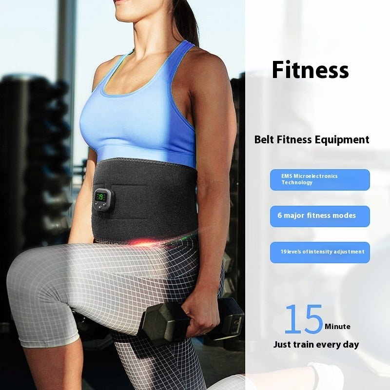 Ceinture de mise en forme intelligente Autocollants abdominaux paresseux Équipement de fitness Fitness en salle Contraction du ventre - KaoKao