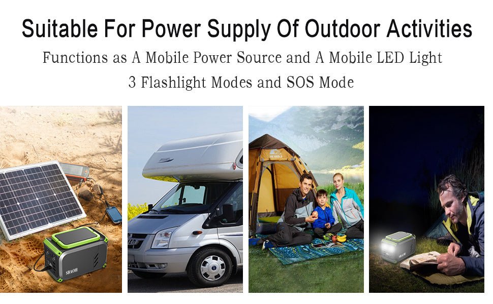 Centrale électrique de camping 110 V, générateur solaire 148 Wh 200 W, alimentation de secours 40 000 mAh, batterie de secours pour camping - KaoKao
