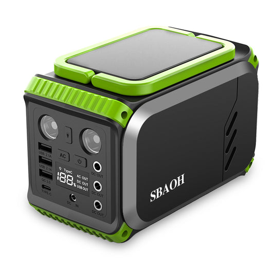 Centrale électrique de camping 110 V, générateur solaire 148 Wh 200 W, alimentation de secours 40 000 mAh, batterie de secours pour camping - KaoKao