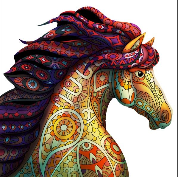 Chaque pièce est un cadeau de Noël en forme d'animal, des puzzles en bois colorés d'éléphant et de tortue. - KaoKao