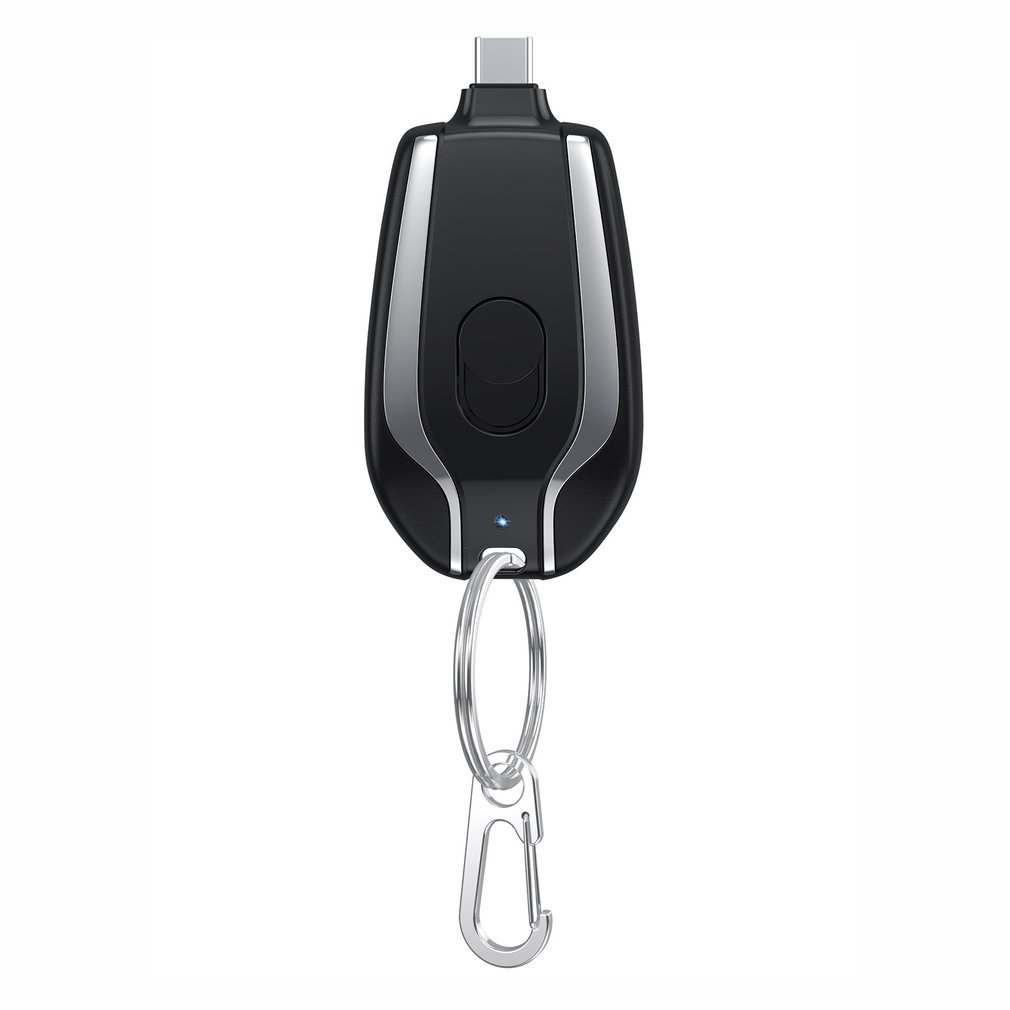 Chargeur de clé USB d'urgence mini pod de 1500mAh avec batterie mini ultra - compacte Type - C, banque d'alimentation de secours à charge rapide. - KaoKao