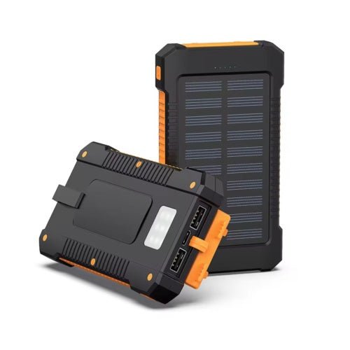 Chargeur solaire portable 2 ports USB avec lampes de poche LED 30 000 mAh - KaoKao