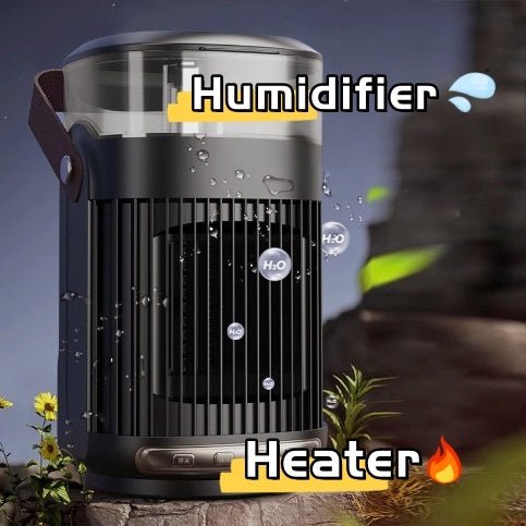 Chauffages portables 2 en 1 et humidificateur d'intérieur Souffleur d'air chaud domestique Chauffage d'ambiance haute puissance pour le bureau à domicile - KaoKao