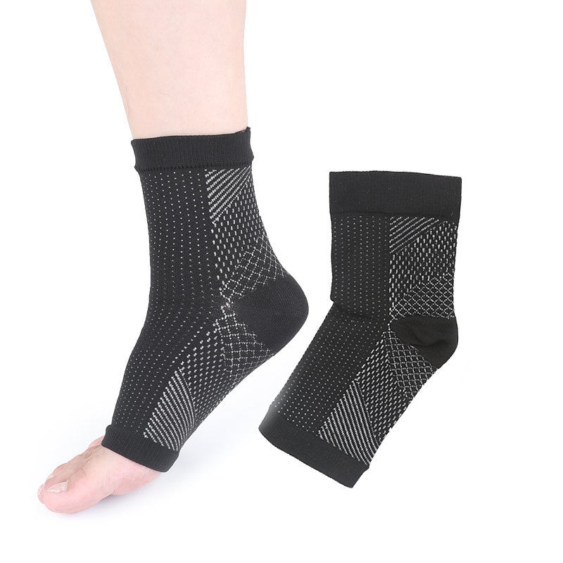 Chaussettes de compression pour pieds - Soulage les gonflements - Chaussettes à bout ouvert - Cyclisme, course à pied, basket - ball, sport - Femmes et hommes - KaoKao