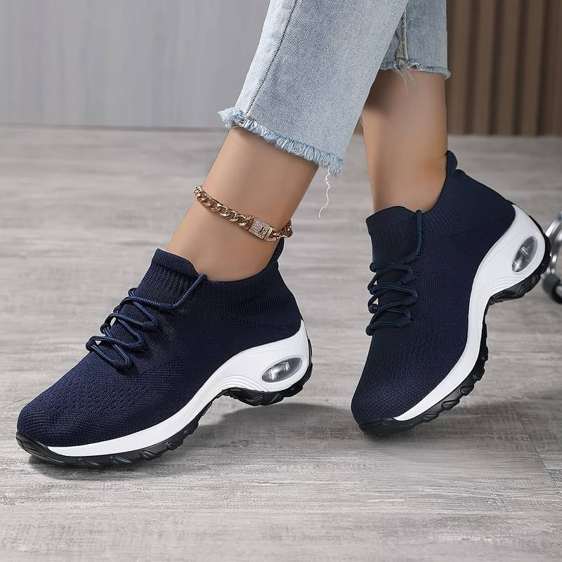 Chaussettes de sport en tricot volant pour femmes - KaoKao