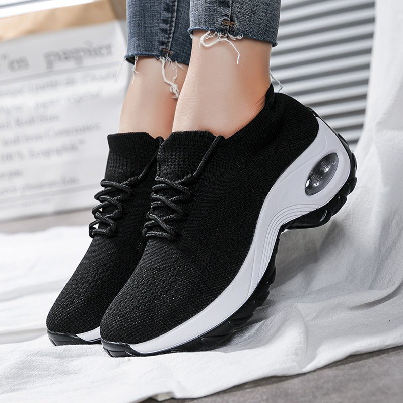 Chaussettes de sport en tricot volant pour femmes - KaoKao