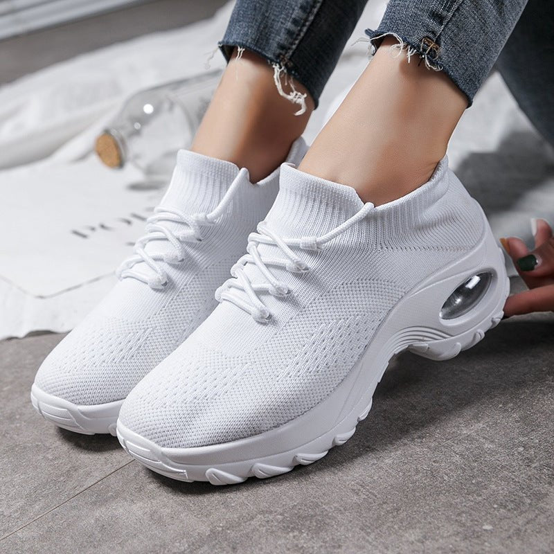 Chaussettes de sport en tricot volant pour femmes - KaoKao