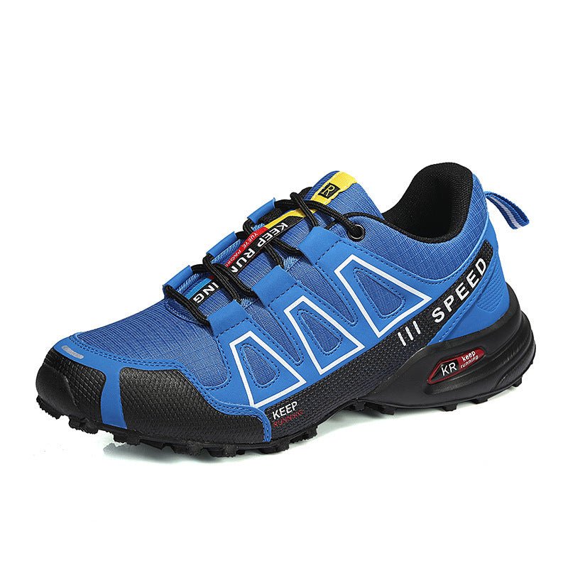 Chaussures de randonnée d'été Chaussures de plein air pour hommes Super légères Respirantes Absorption des chocs Chaussures de trekking tout - terrain - KaoKao