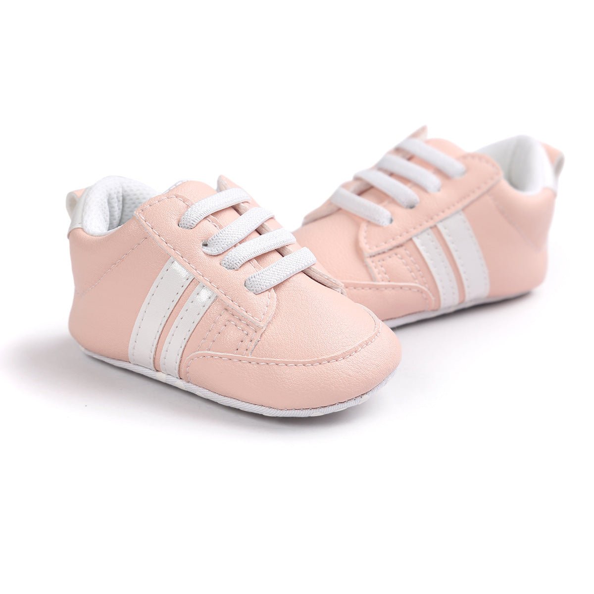 Chaussures mocassins pour bébé garçon et fille en cuir PU antidérapant doux pour nouveau - né - KaoKao