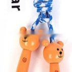 Corde à sauter pour enfants avec manche en bois de dessin animé - KaoKao