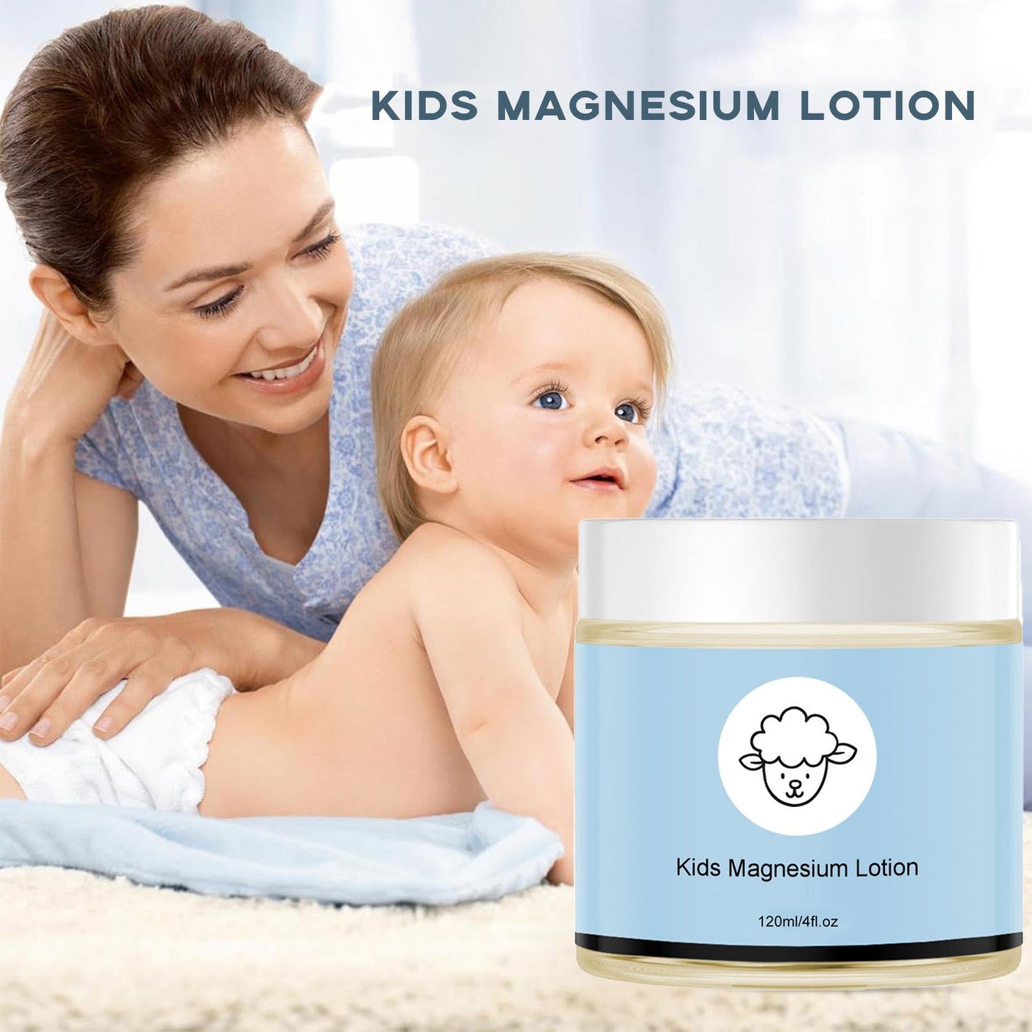 Crème hydratante au magnésium pour enfants - KaoKao