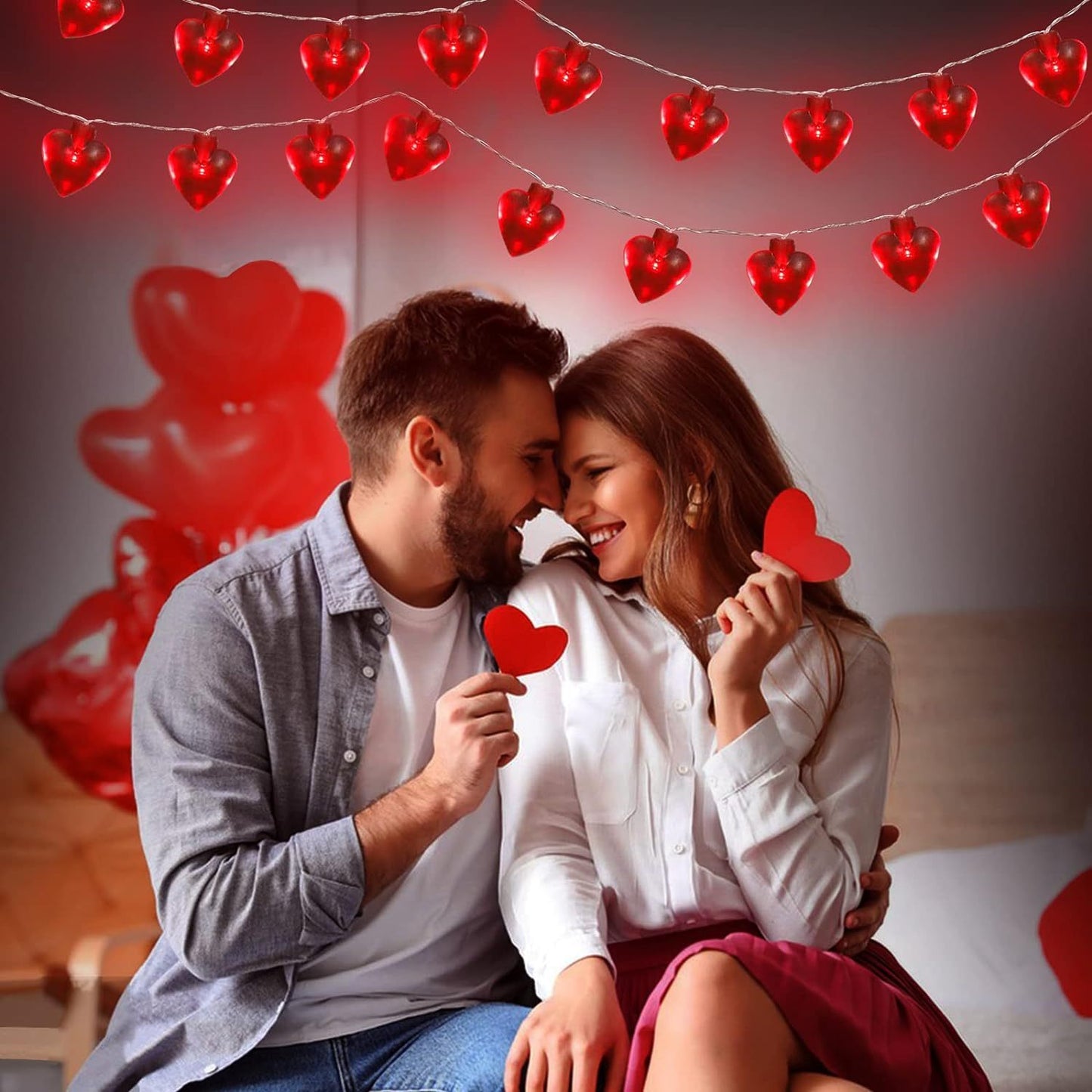 Guirlande lumineuse LED décorative Love Lamp pour la Saint-Valentin