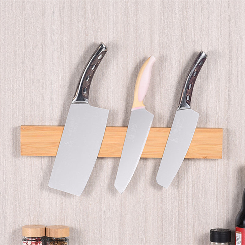 Porte-couteaux magnétique pour cuisine, rangement mural pour couteaux