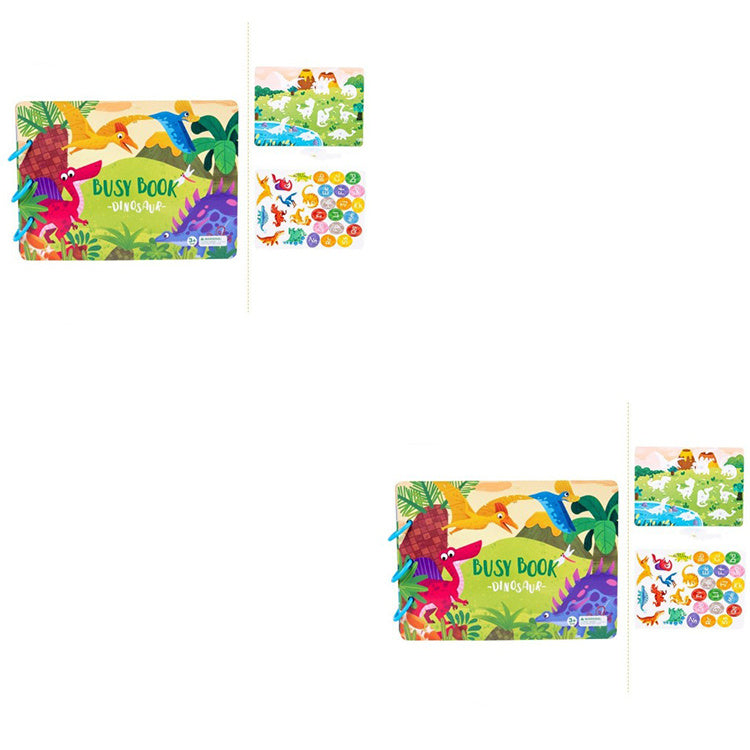 Livre d'activités pour enfants Jouets éducatifs Collage répété
