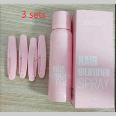 Hair identifier spray for facial shaving, dermaplaner moisturizing spray for skin care when shaving facial.