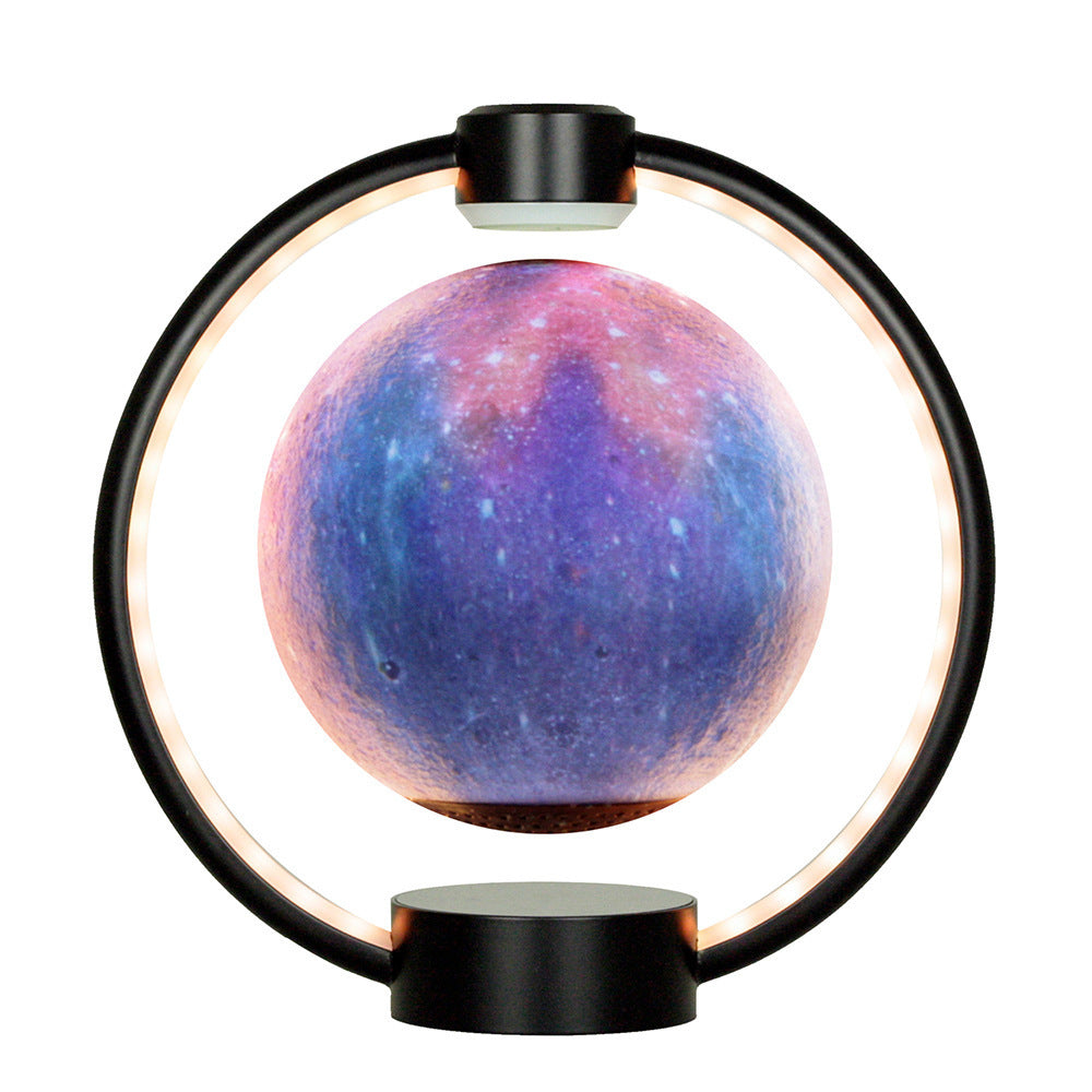 Lumière de lune Maglev Bluetooth 3D stéréo DIY éclat coloré