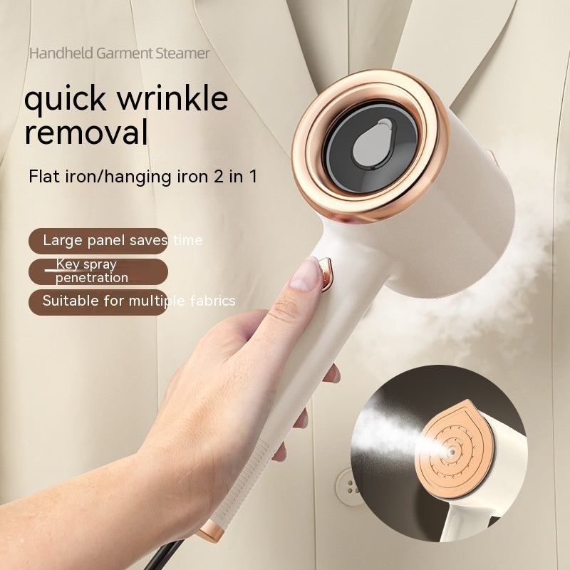 Mini Portable Handheld Steam Iron for Clothes, Fabric Steamer, Travel Iron, Vertical Household Appliances, Ironing Machine with US Plug.