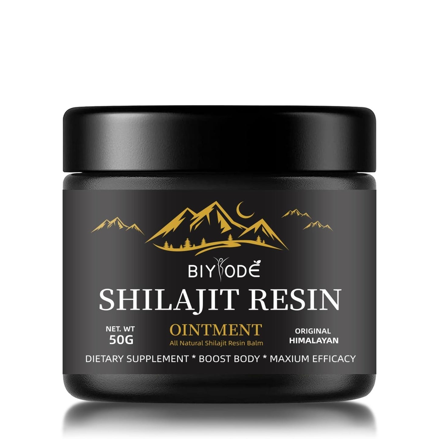 Gommes Shilajit de l'Himalaya pur avec Ashwagandha, Gokshura et autres herbes L Sans sucre ajouté L 60 comprimés à croquer Complément alimentaire