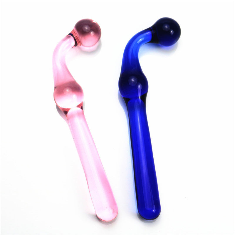 Plug anal en verre, jouets sexuels pour hommes et femmes