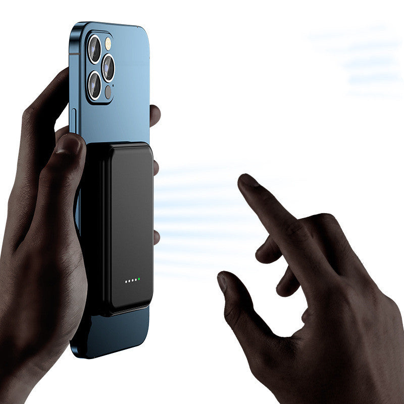 Mini chargeur sans fil magnétique à chargement rapide de 5000 mAh portable