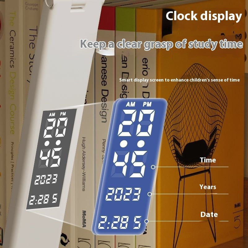 Apprentissage de la protection oculaire, lampe de table multifonctionnelle pour dortoir avec batterie à ultra-longue durée de vie.