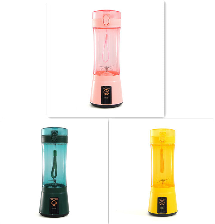 Extracteur de jus de fruits électrique portable sans fil, mixeur mini rechargeable par USB, machine à smoothie multifonction pour l'été, fournitures de cuisine.