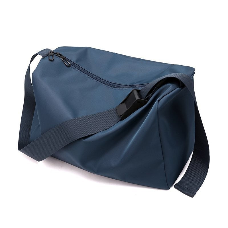 Sac à bandoulière pour homme, simple et léger, imperméable, idéal pour le sport et les loisirs