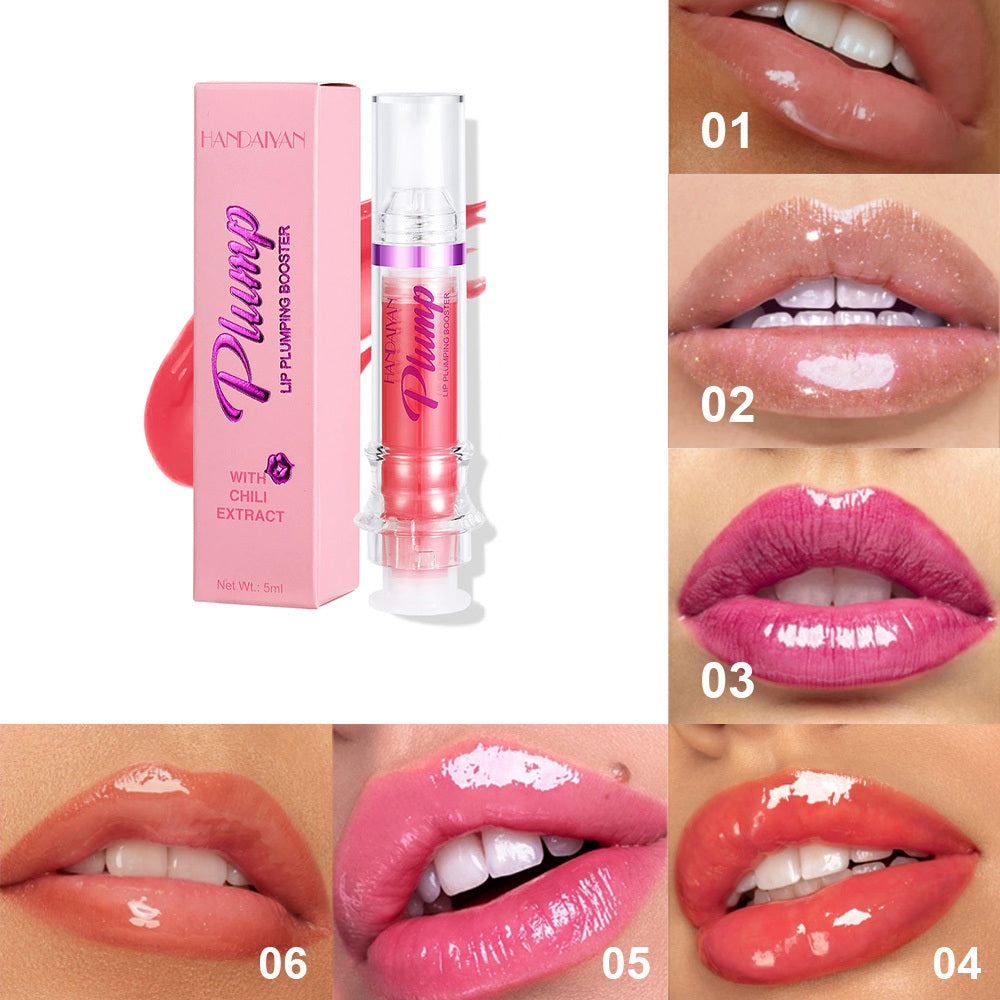 Nouvelle Tube Lip Rich Lip Color Légèrement Épicé Lip Honey Lip Glass Miroir Visage Lip Miroir Rouge à Lèvres Liquide