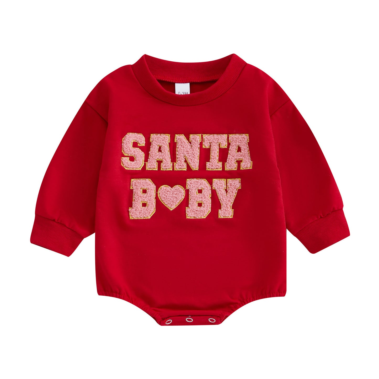 Vêtements de Noël pour filles et garçons, sweat-shirt décontracté, combinaison mignonne avec lettres, combinaison à manches longues, bodys pour nouveau-nés.