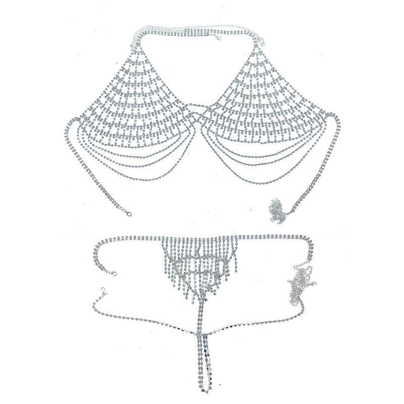 Strass Sexy Lingerie Costume Body Chain