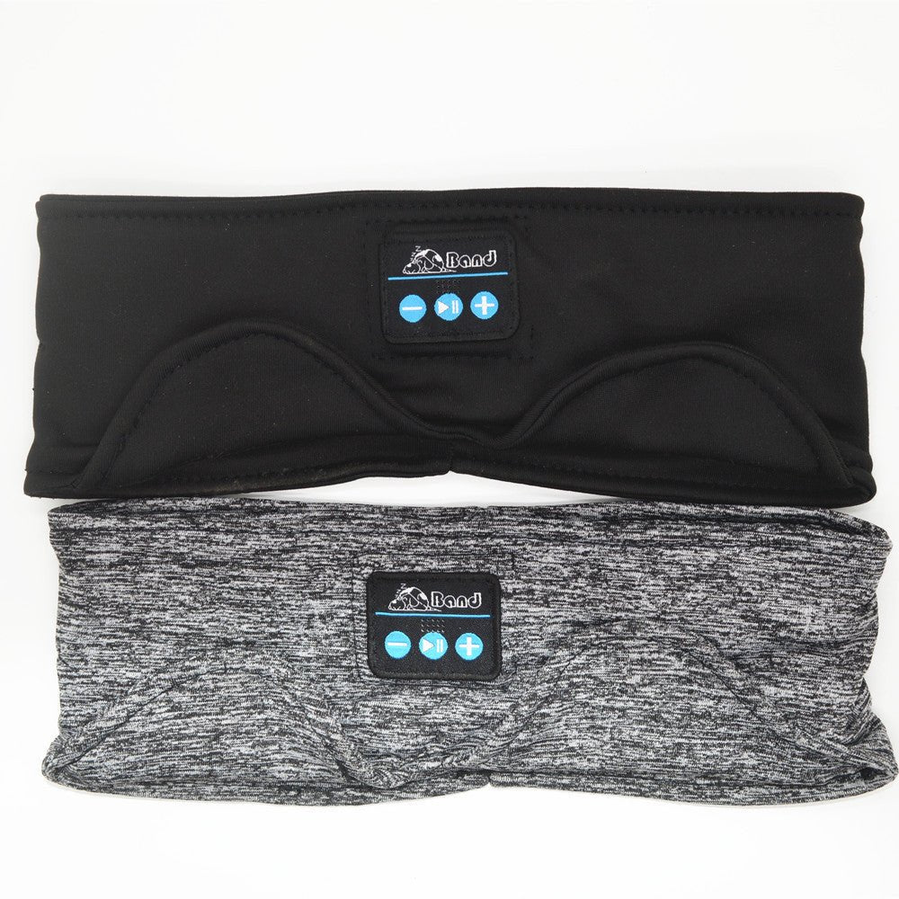 Foulard Masque pour les yeux Casque de musique à double usage Bandeau Bluetooth Dormir - KaoKao