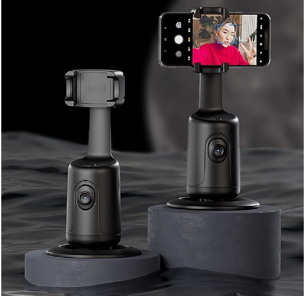 Gimbal de suivi automatique du visage à 360 degrés, support de téléphone intelligent AI pour smartphone, vidéo, vlog, stabilisateur en direct, trépied - KaoKao