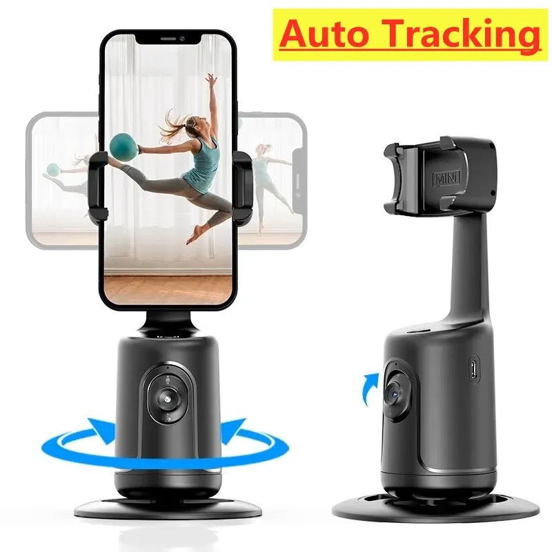 Gimbal de suivi automatique du visage à 360 degrés, support de téléphone intelligent AI pour smartphone, vidéo, vlog, stabilisateur en direct, trépied - KaoKao