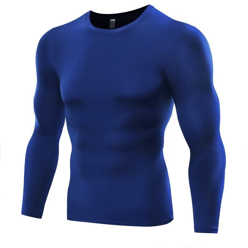 Haut de compression à manches longues vierge pour hommes - KaoKao