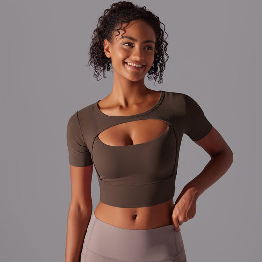 Haut de yoga double couche pour femme - KaoKao
