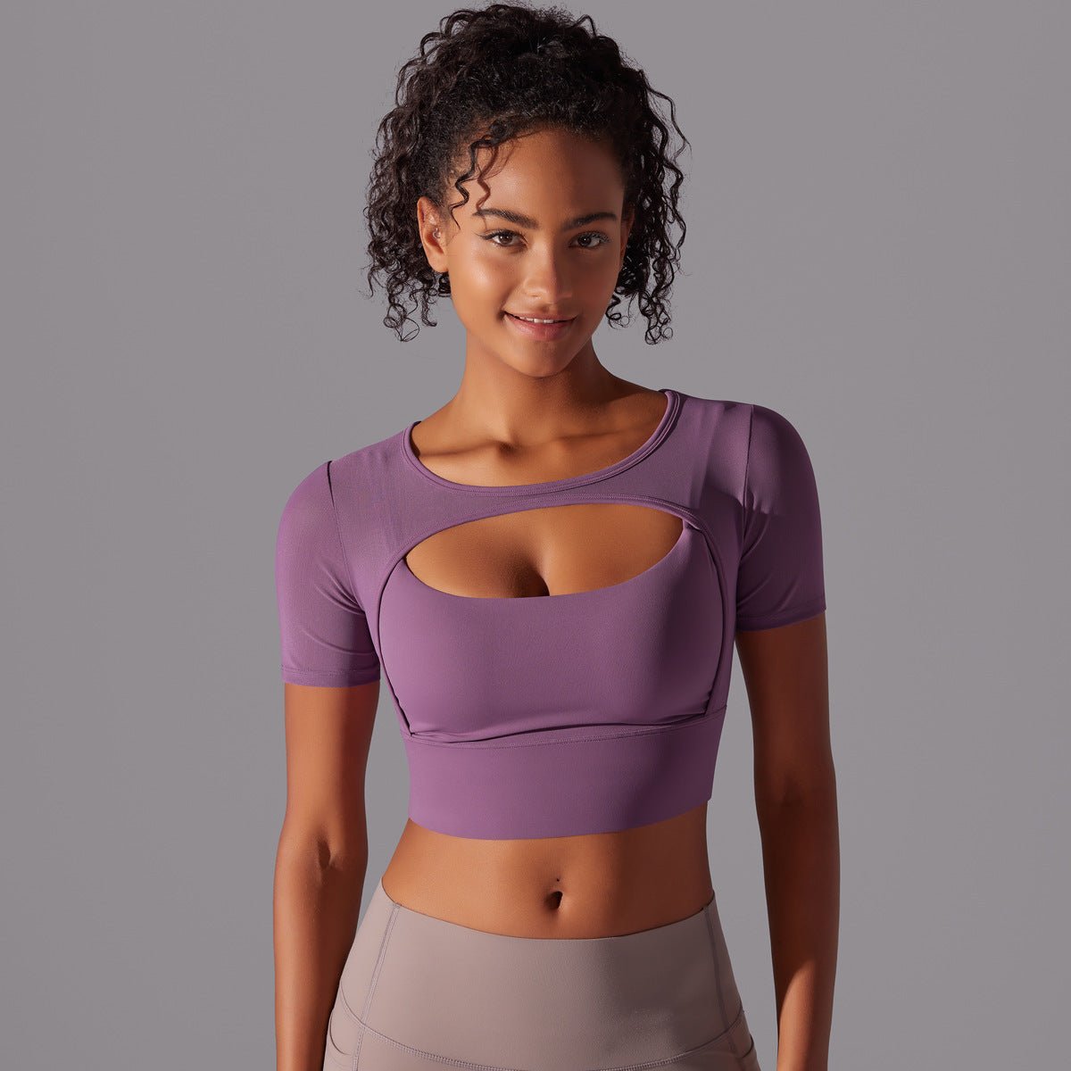 Haut de yoga double couche pour femme - KaoKao