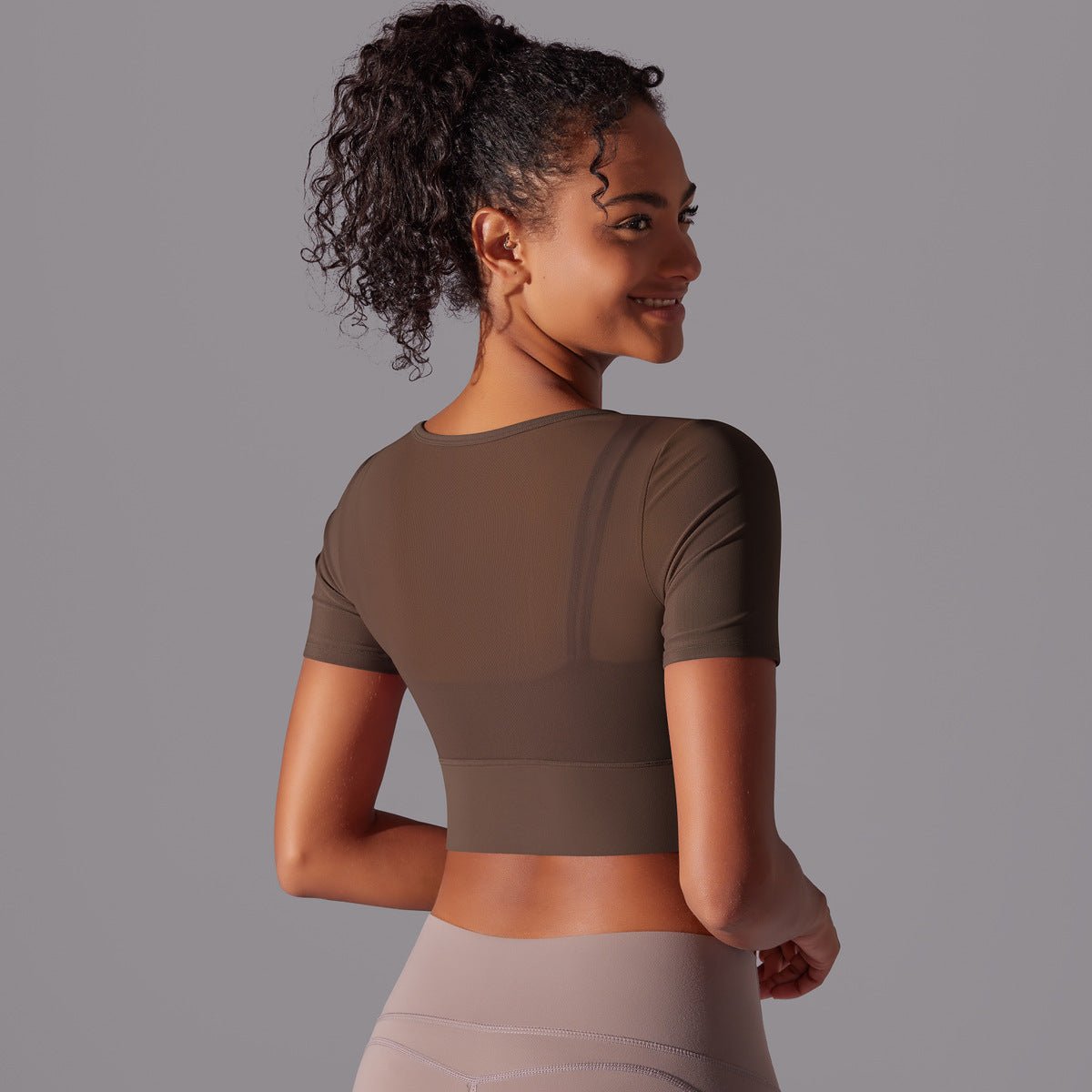 Haut de yoga double couche pour femme - KaoKao