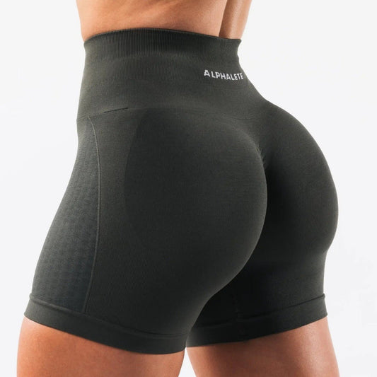 Leggings de fitness pour femmes, shorts de sport skinny, shorts fourreau - KaoKao