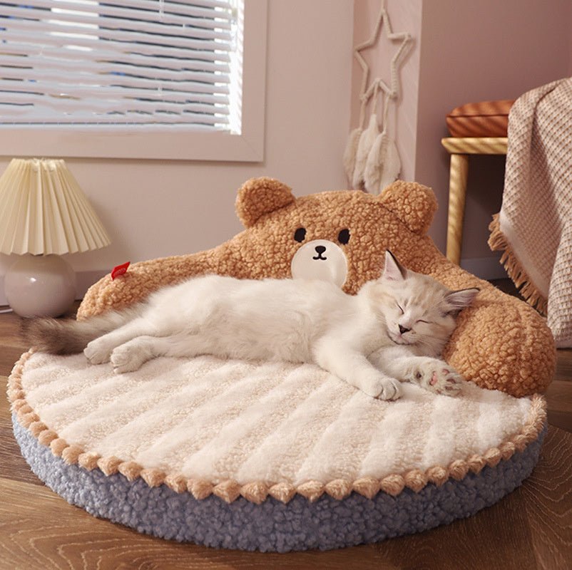 Lit d'hiver pour animaux de compagnie Nid de couchage pour chat - KaoKao