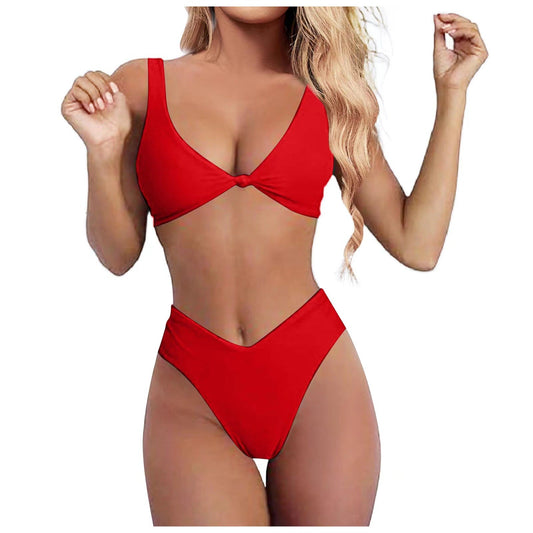 Maillot de bain tendance multicolore pour femme - KaoKao