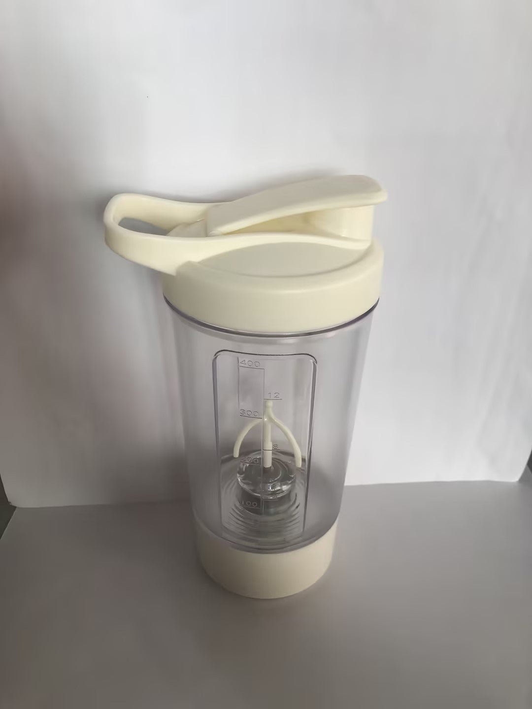 Mélangeur électrique de protéines en poudre 400 ml, 14 oz, shaker automatique, bouteille de lait, bouilloire pour salle de sport, 1200 mAh - KaoKao