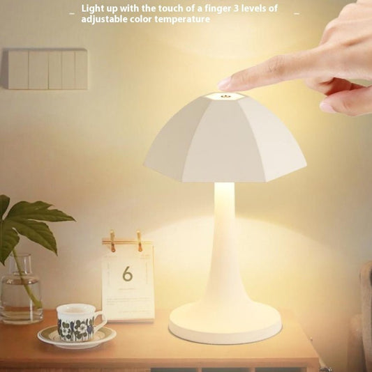 Petite lampe de table décorative à intensité variable avec parapluie - KaoKao