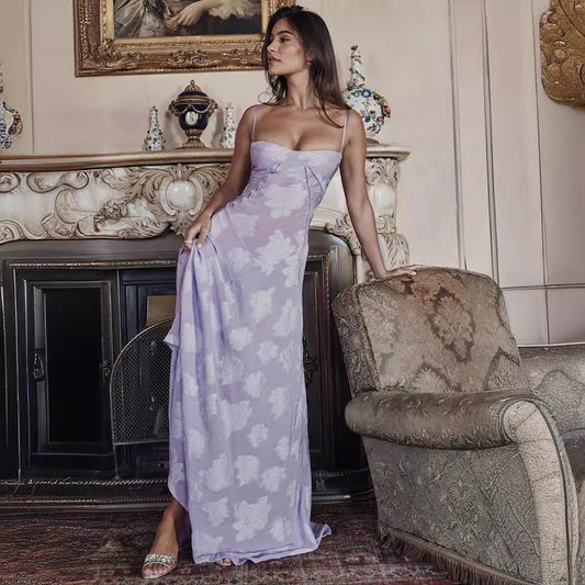 Robe dos nu sans manches pour femme - KaoKao